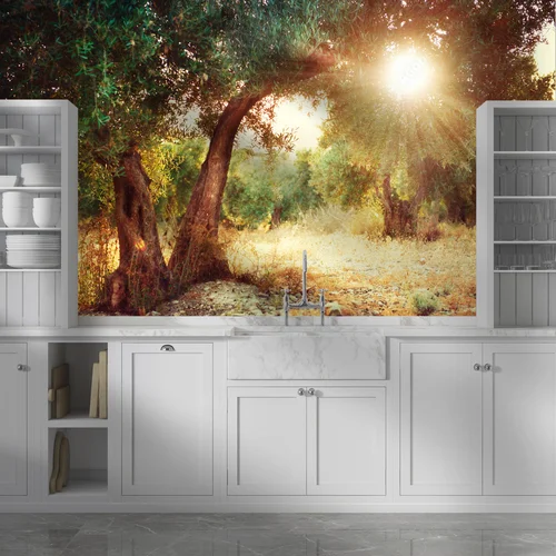 Olive Trees - Naturalna Elegancja w Pastelowych Tonach