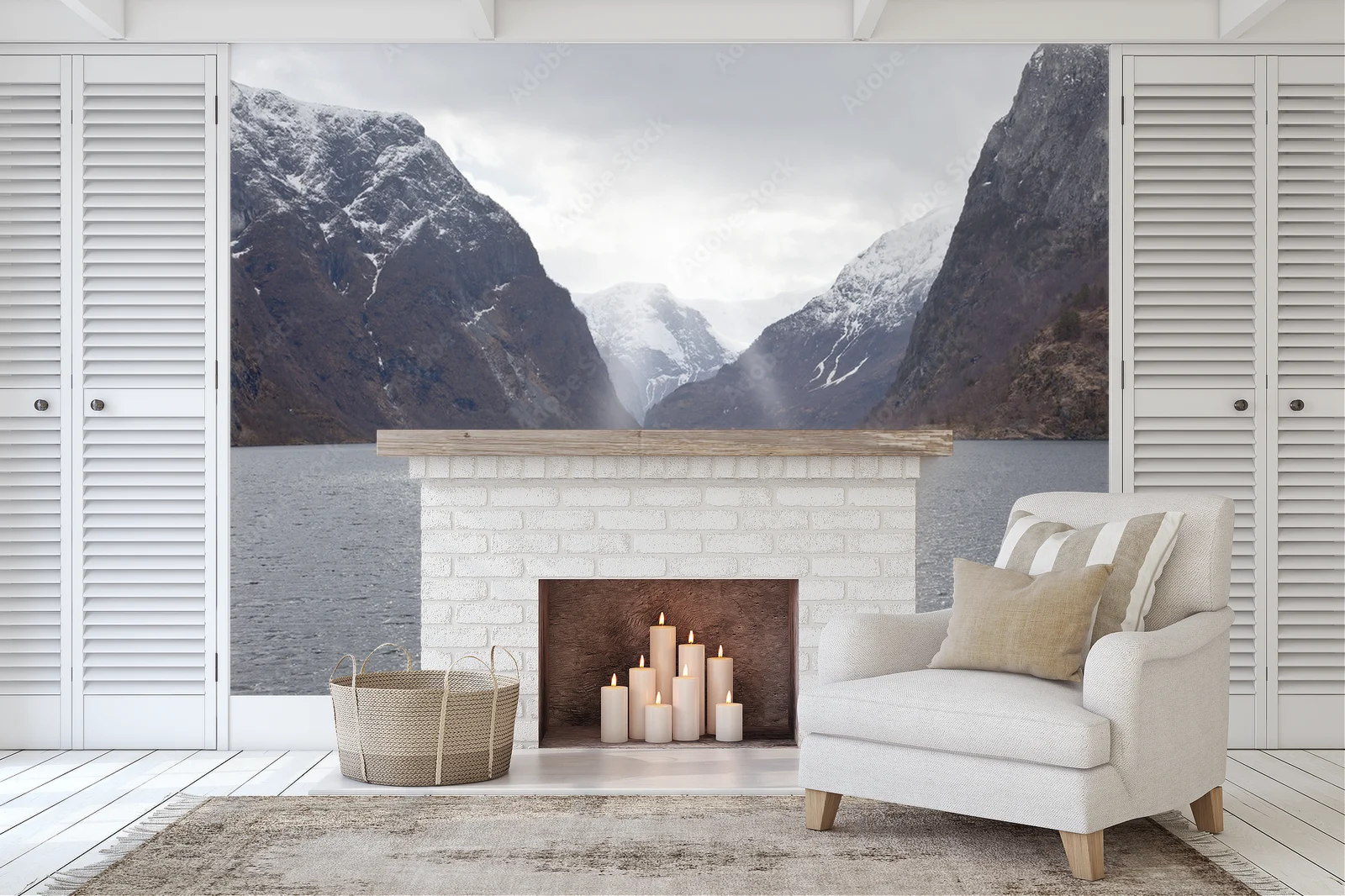 Sognefjord – Harmonia Natury w Szaro-białej Palecie