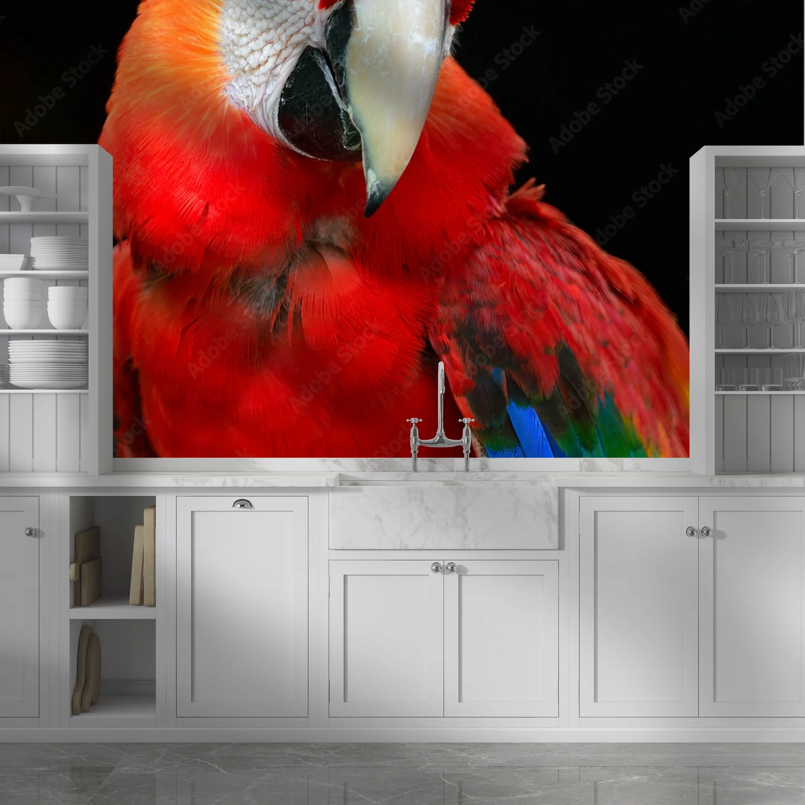 Scarlet Macaw: Kolory tropikalnej dzikości