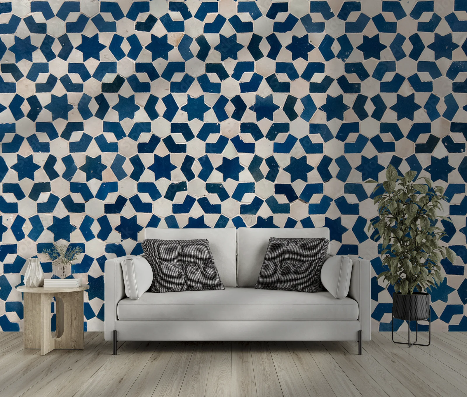 Moroccan vintage tiles: elegancja i kolor w jednym