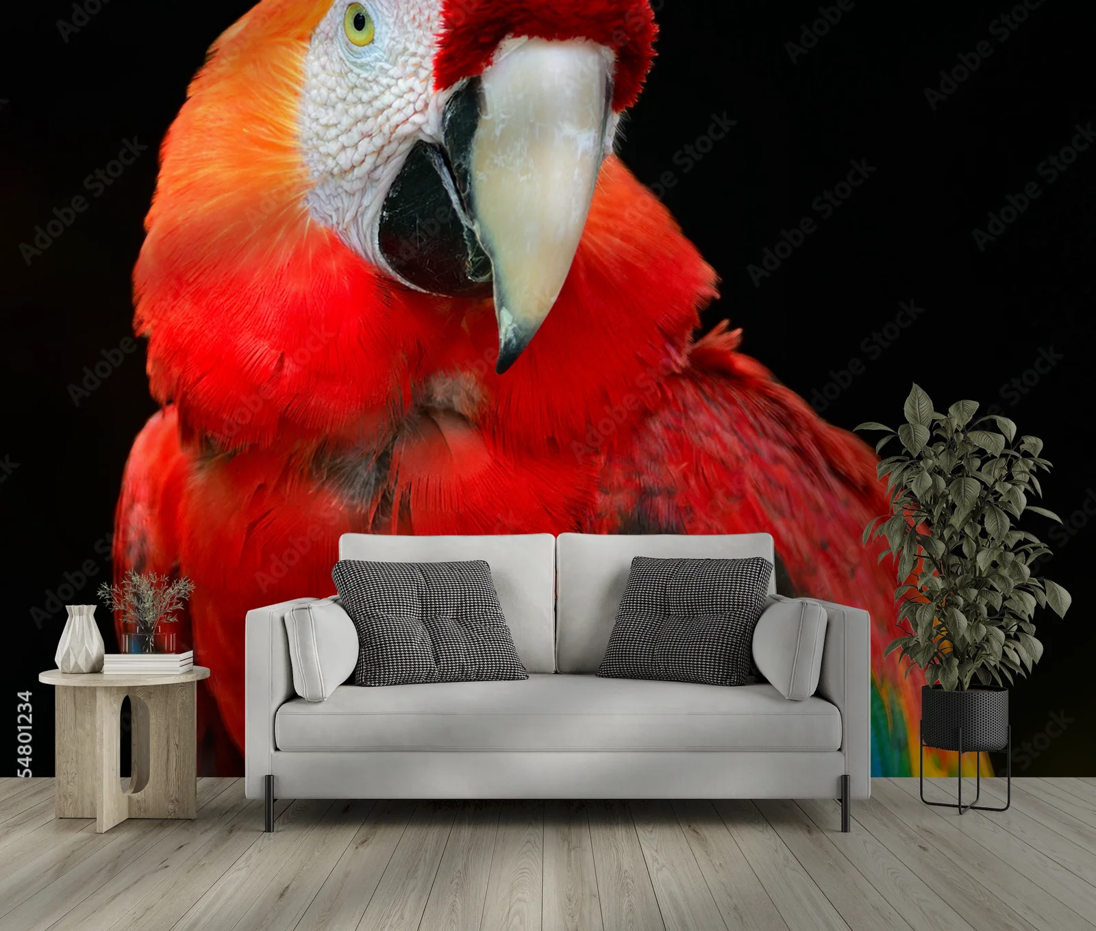 Scarlet Macaw: Kolory tropikalnej dzikości