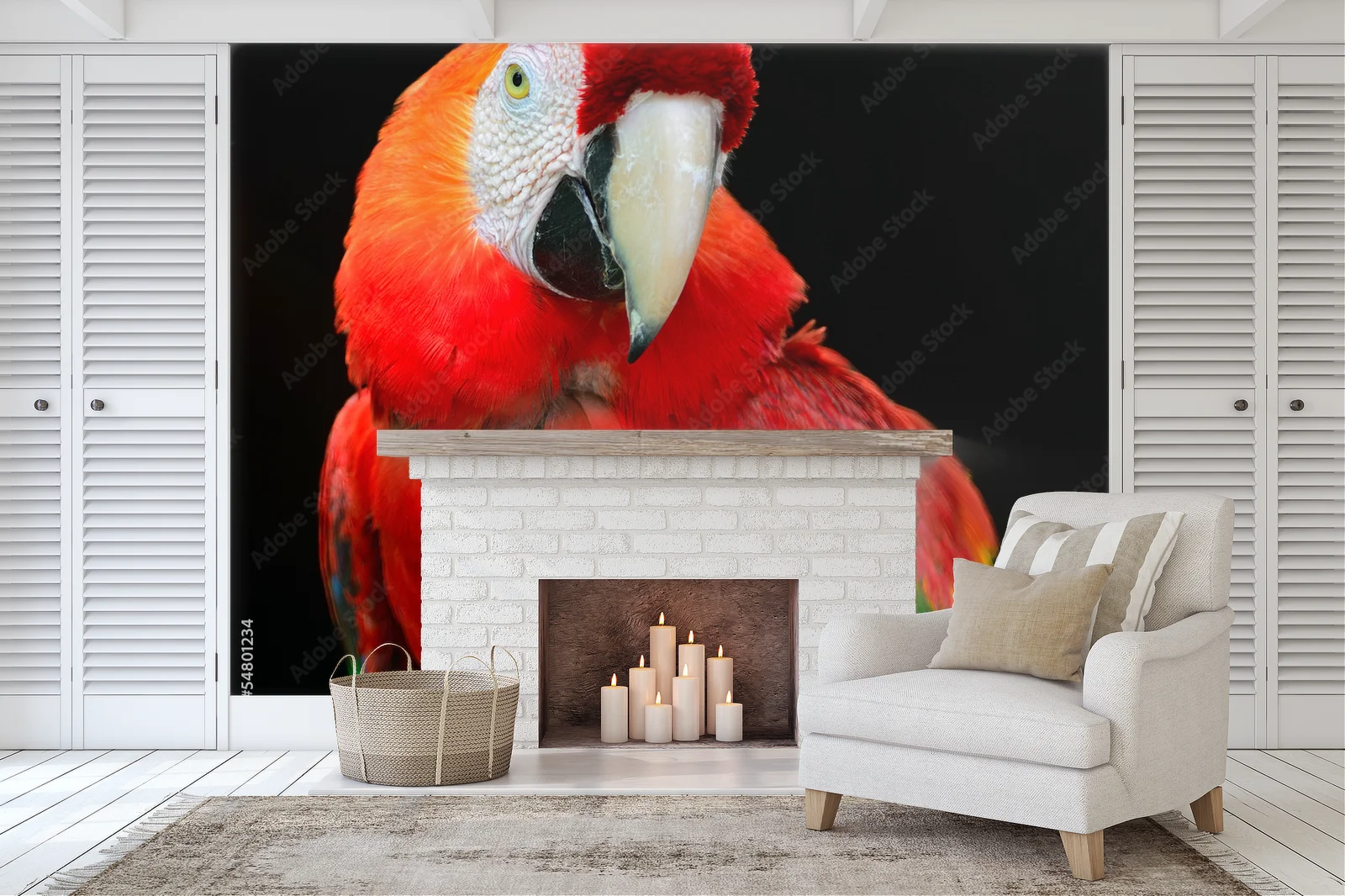 Scarlet Macaw: Kolory tropikalnej dzikości