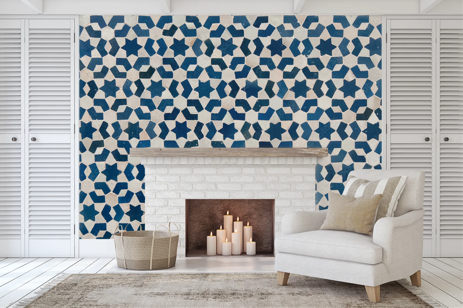 Moroccan vintage tiles: elegancja i kolor w jednym