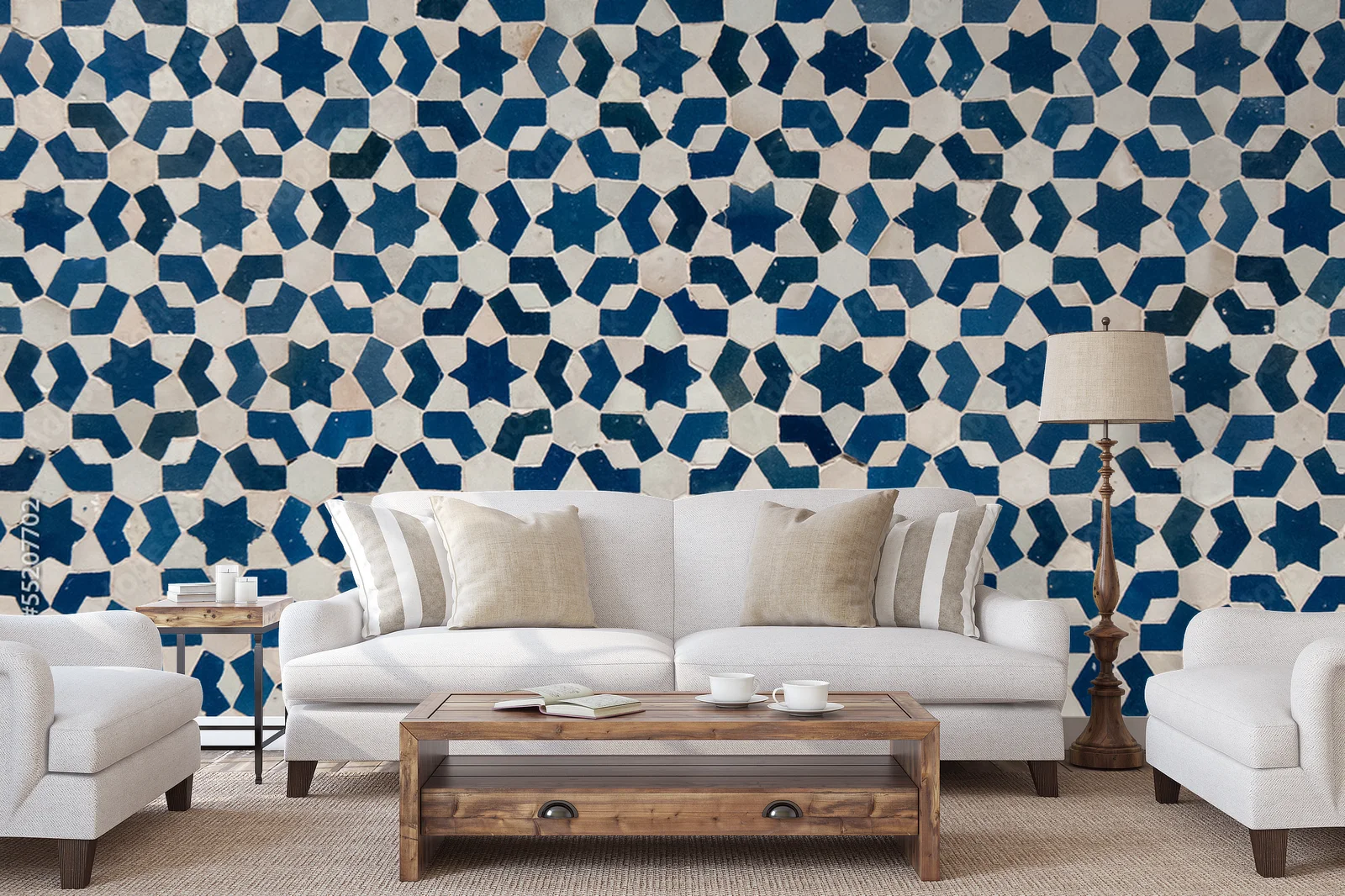 Moroccan vintage tiles: elegancja i kolor w jednym