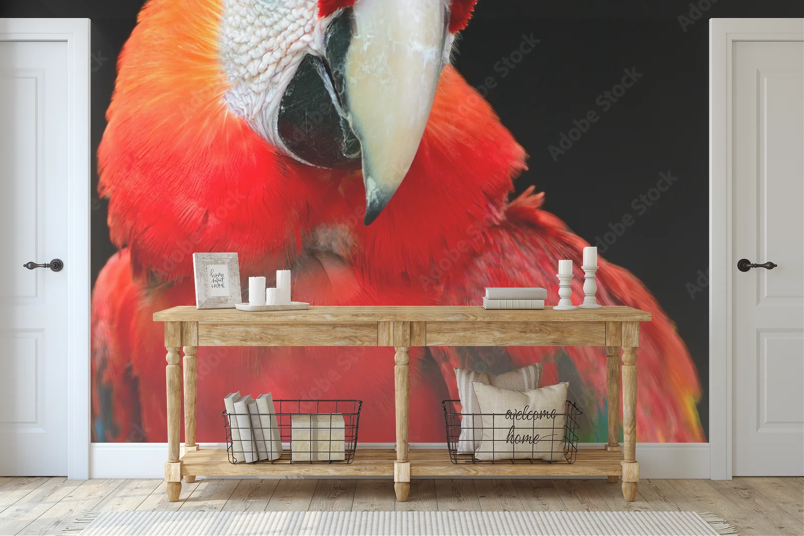 Scarlet Macaw: Kolory tropikalnej dzikości