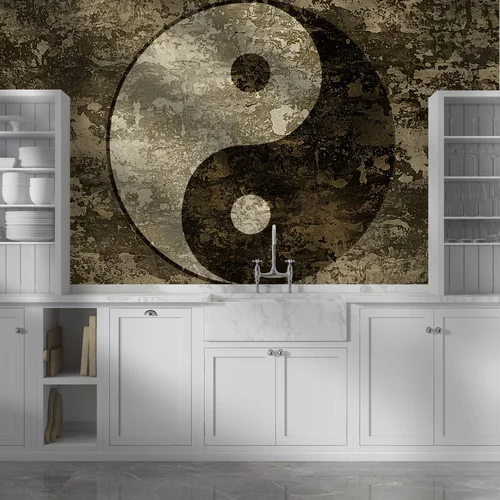 Harmonia żywiołów: symbol yin-yang w sztuce
