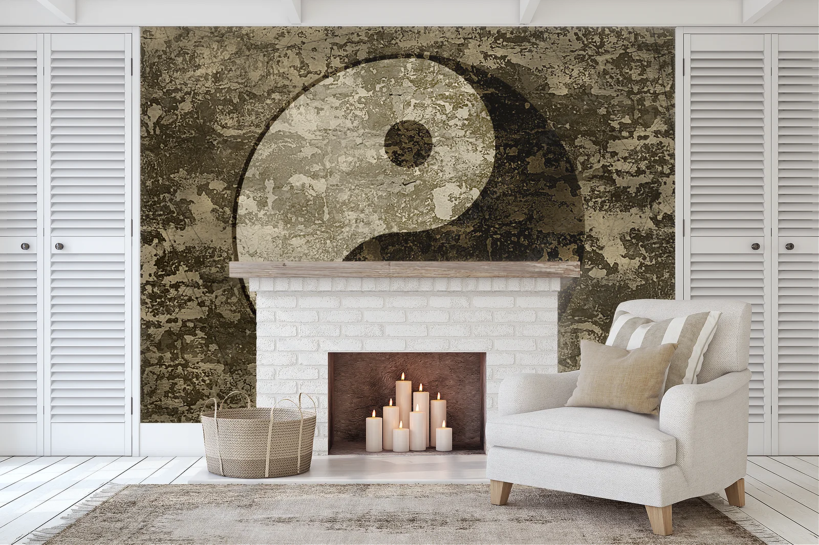Harmonia żywiołów: symbol yin-yang w sztuce