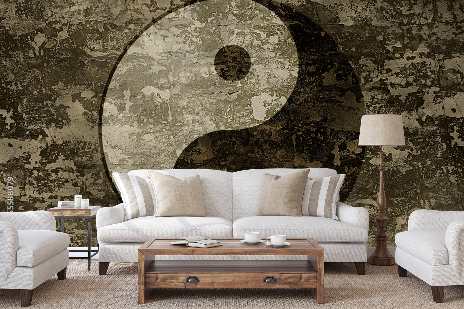 Harmonia żywiołów: symbol yin-yang w sztuce