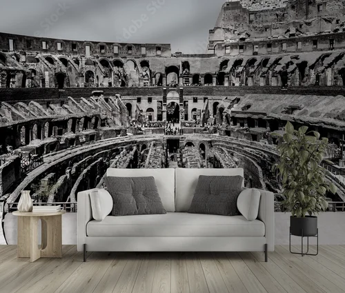 Misterne detale starożytnego Rzymu w monochromatycznej odsłonie