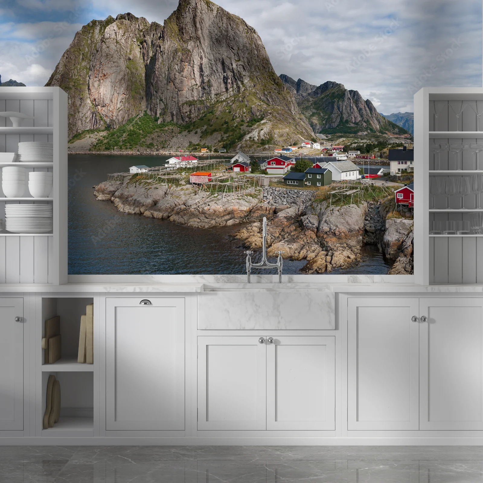 Urok Lofoten: Malownicze krajobrazy w stonowanych barwach