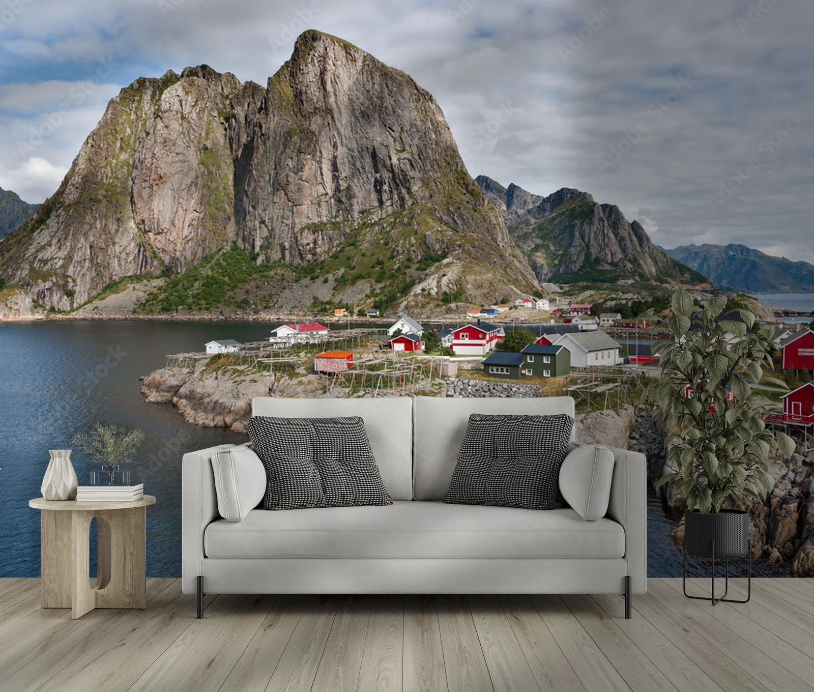 Urok Lofoten: Malownicze krajobrazy w stonowanych barwach