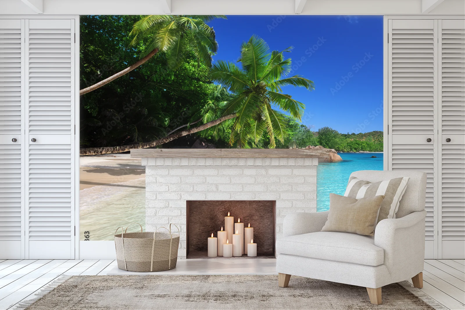 Rajska plaża na wyspie Praslin w Seychelles