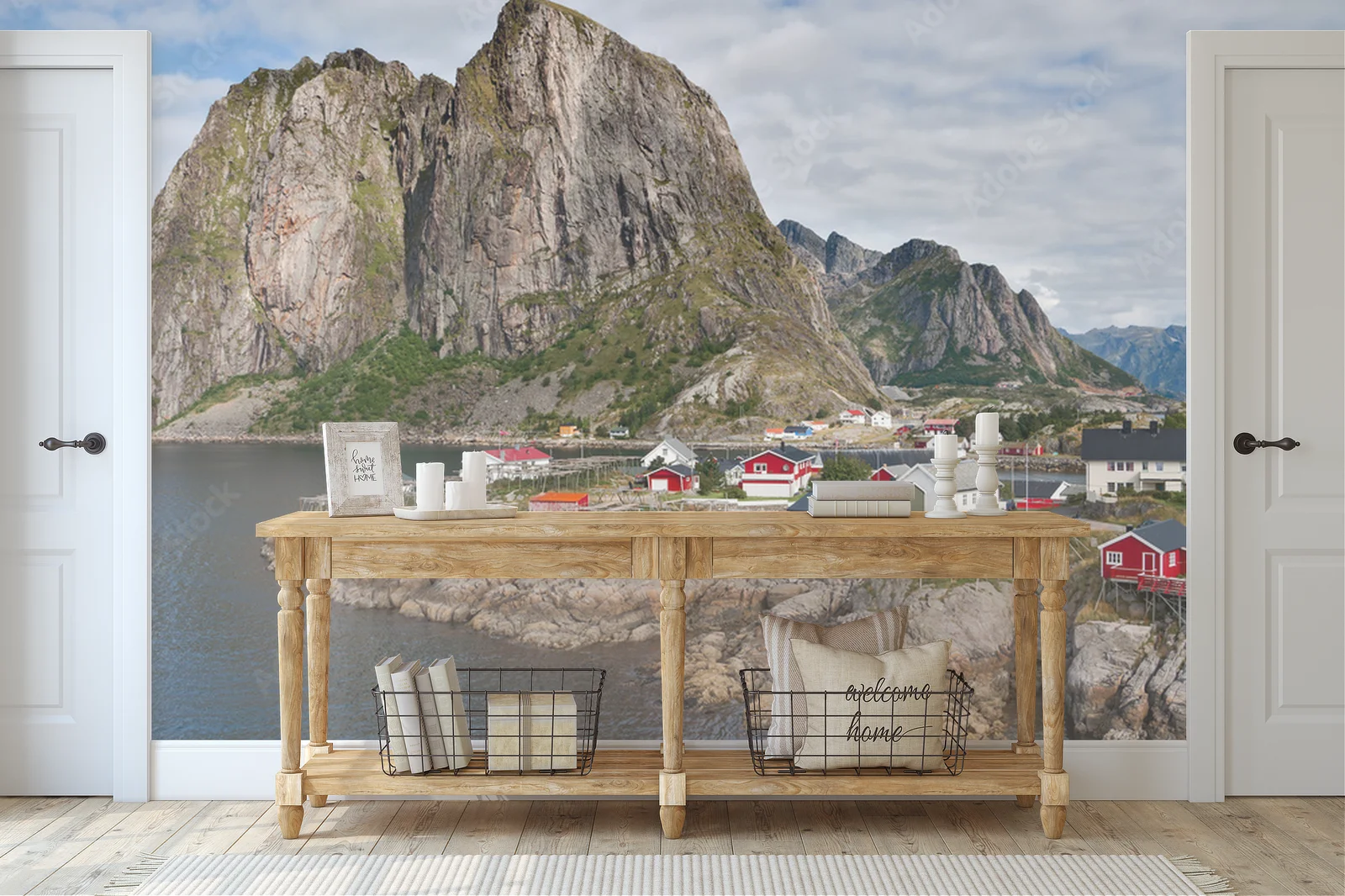 Urok Lofoten: Malownicze krajobrazy w stonowanych barwach