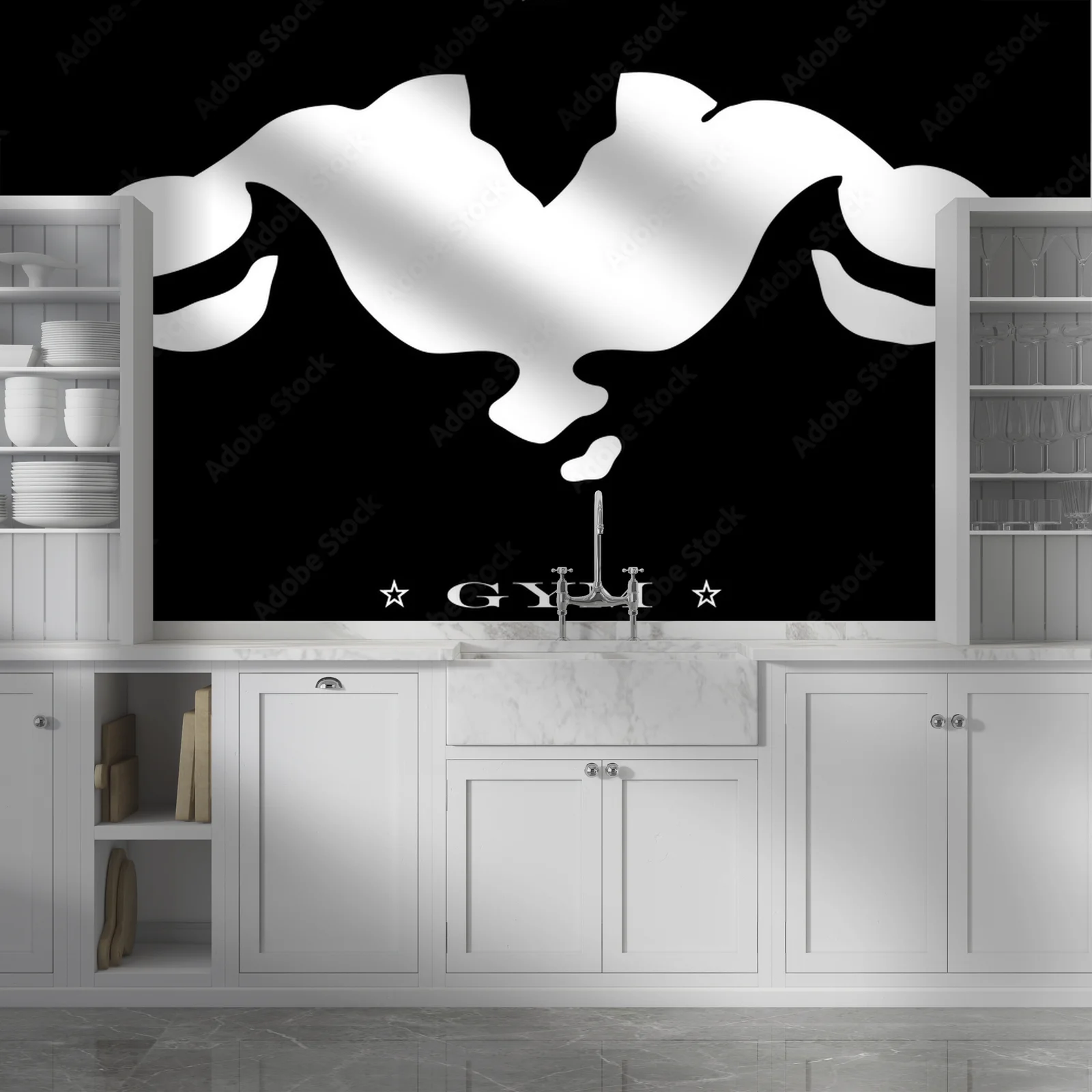 Mocny design w odcieniach głębokiej czerni