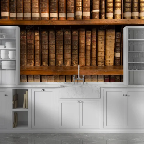 Magia literatury w eleganckich, retro odcieniach