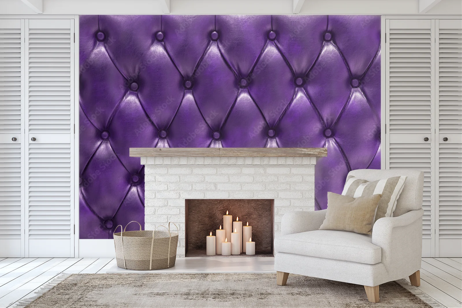Elegancka purpura w vintage’owym stylu