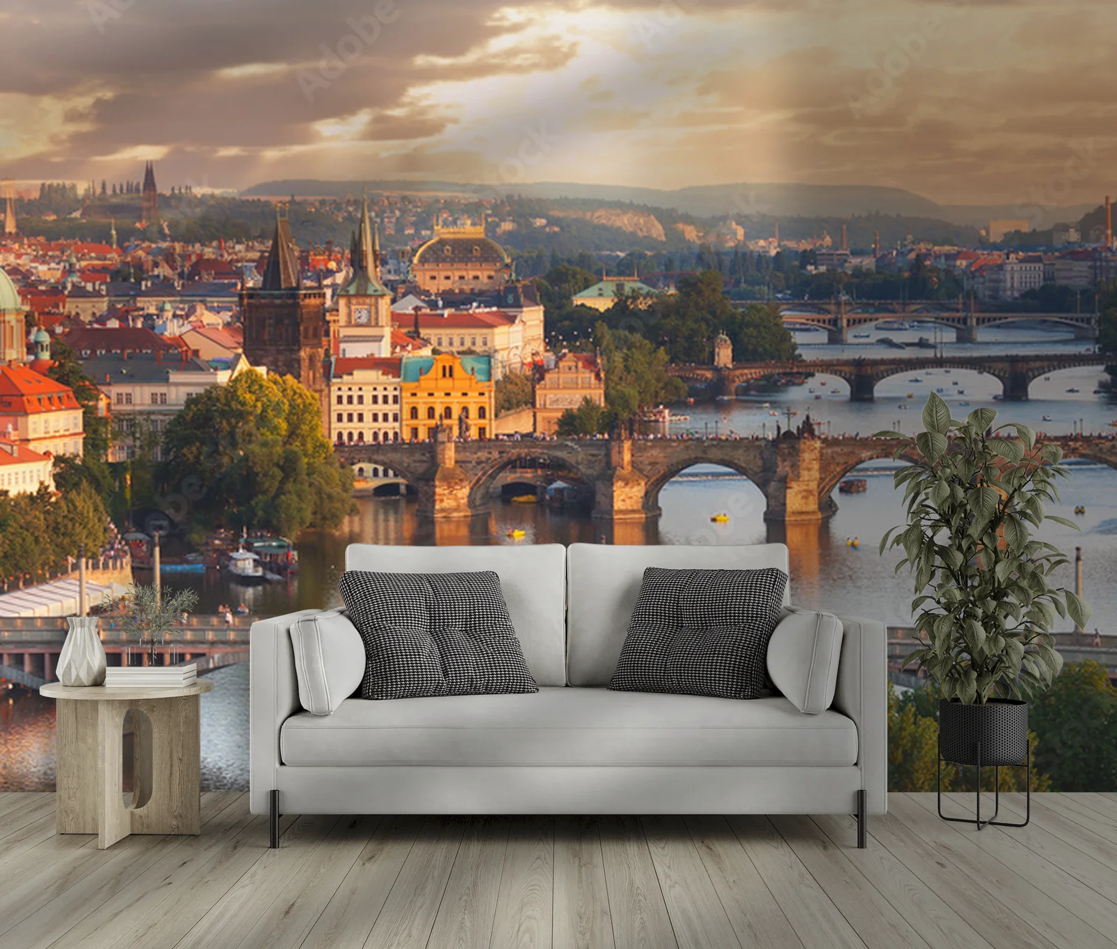 Praga: Urok Vltawy i Mostów w Duskowej Scenerii