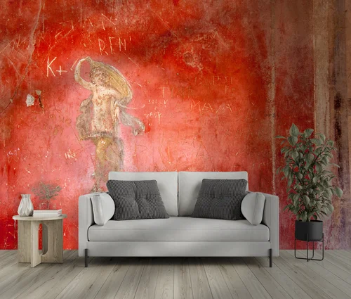 Fresco z Pompejów: Sztuka i historia w harmonii