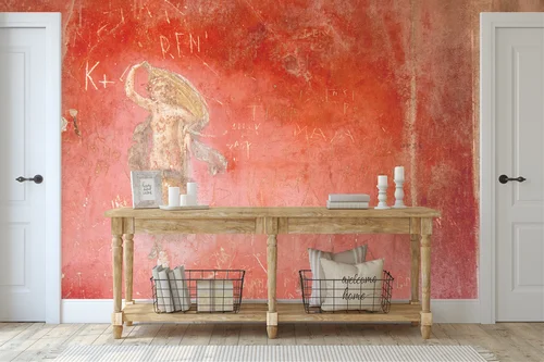 Fresco z Pompejów: Sztuka i historia w harmonii