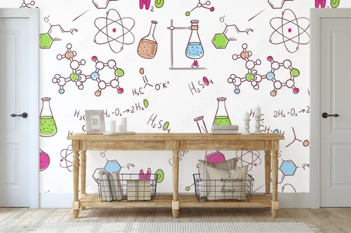 Kreatywne chemiczne aranżacje w białych tonacjach