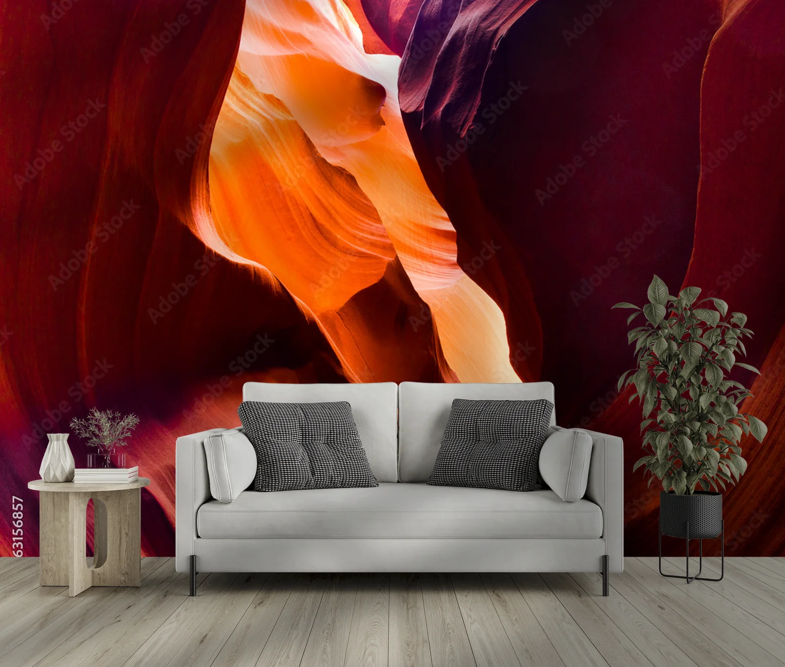 Odkryj magię Antelope Canyon w głębokich barwach
