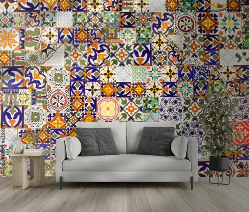 Zachwycające ceramiczne motywy w pastelowych odcieniach
