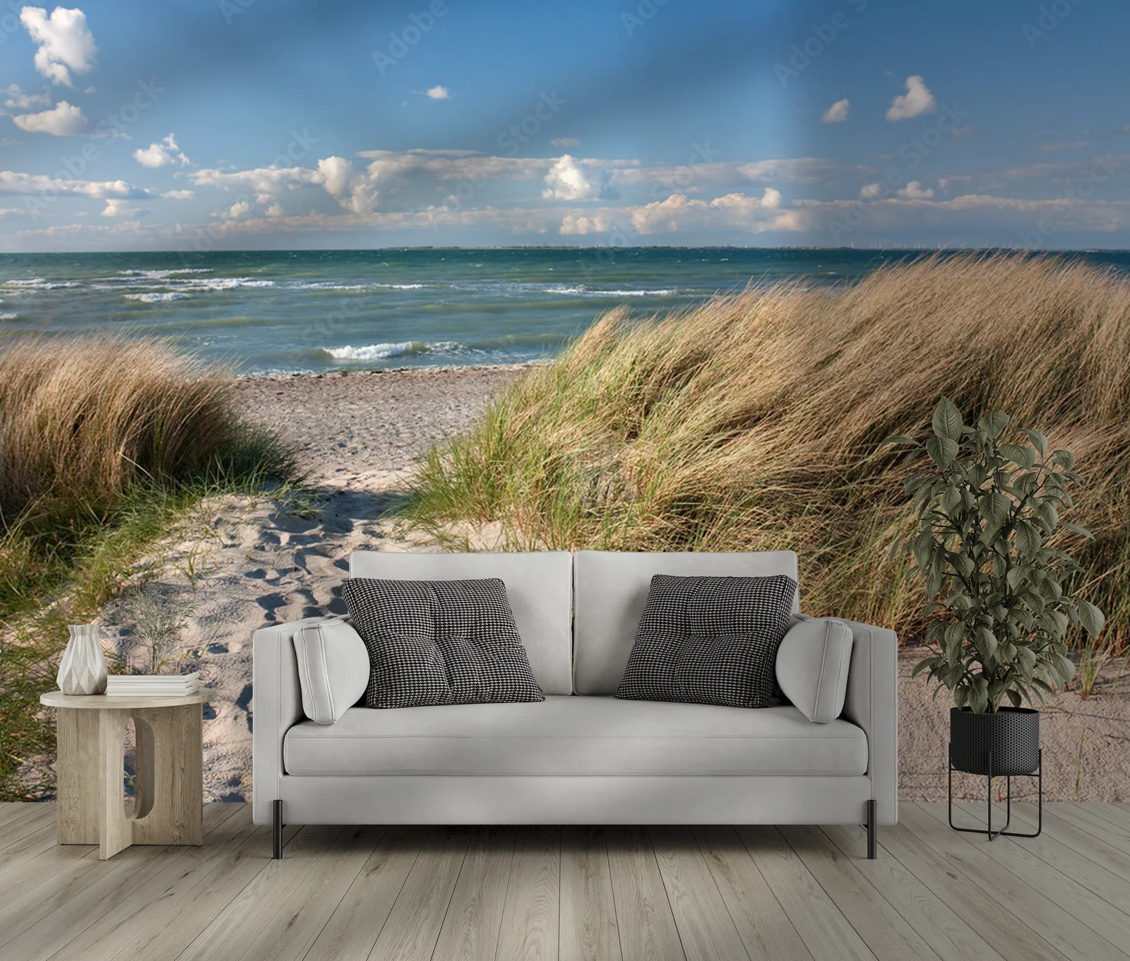 Błękitne Ścieżki Przez Duńskie Dune w Heiligenhafen