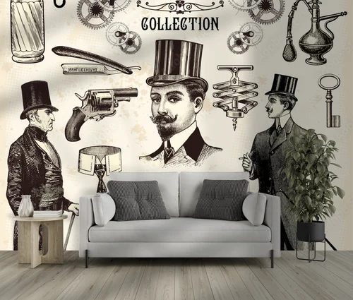 Zmysłowe elegancje steampunkowych dżentelmenów