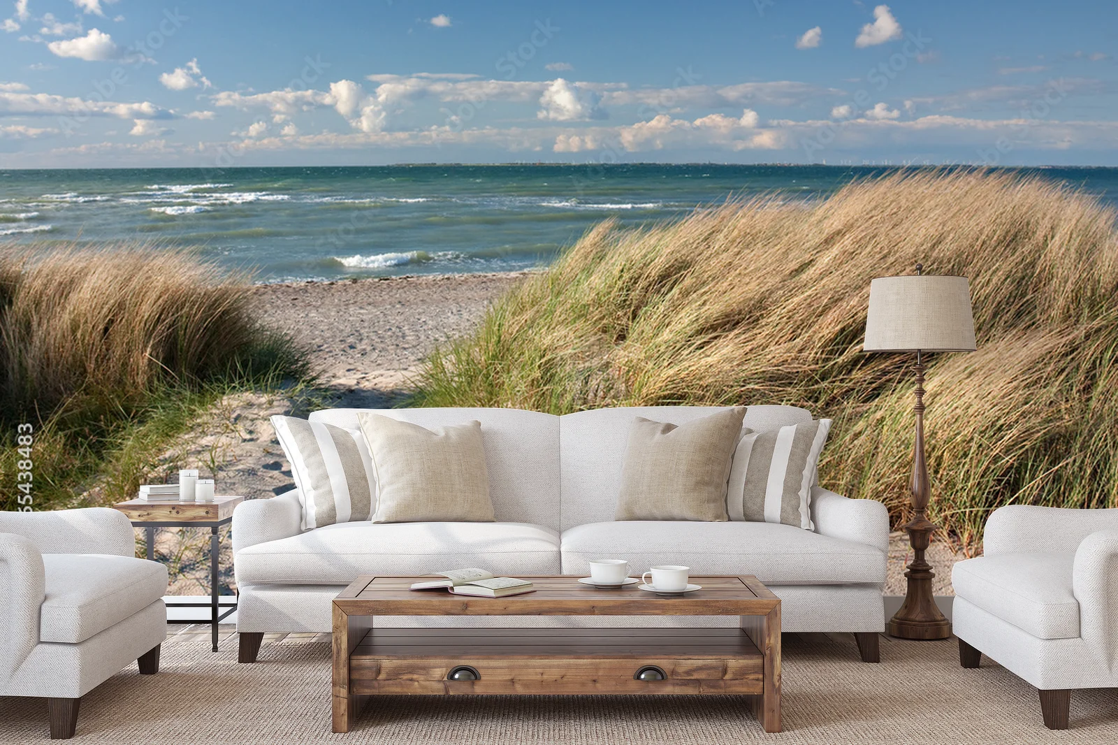 Błękitne Ścieżki Przez Duńskie Dune w Heiligenhafen