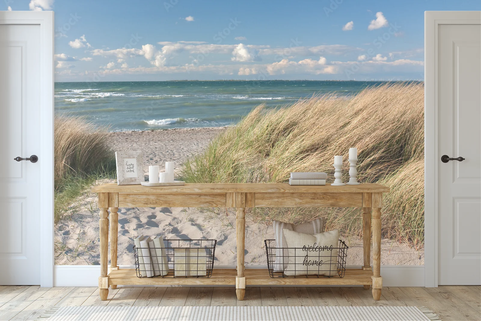 Błękitne Ścieżki Przez Duńskie Dune w Heiligenhafen