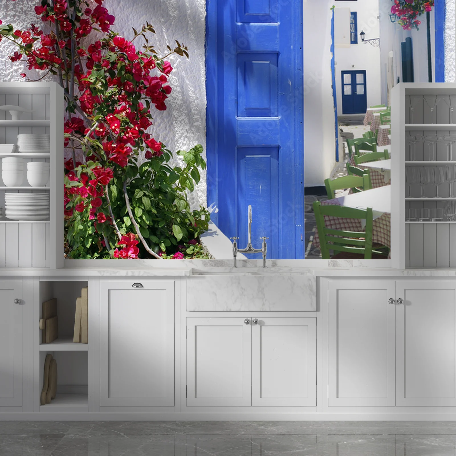 Urok tradycyjnej architektury Oia na Santorini