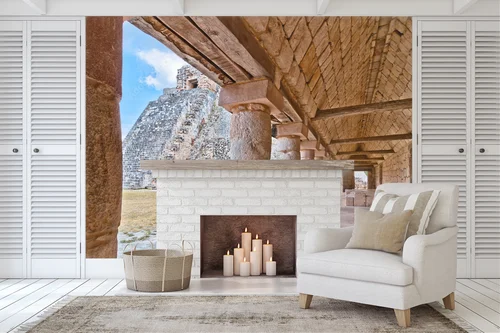 Urok starożytnego miasta Uxmal w Yucatánie