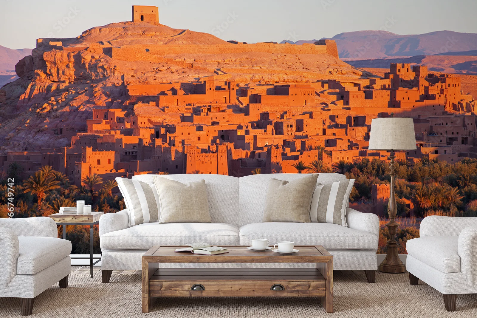 Magiczne światło Ksar Ait-Ben-Haddou o świcie