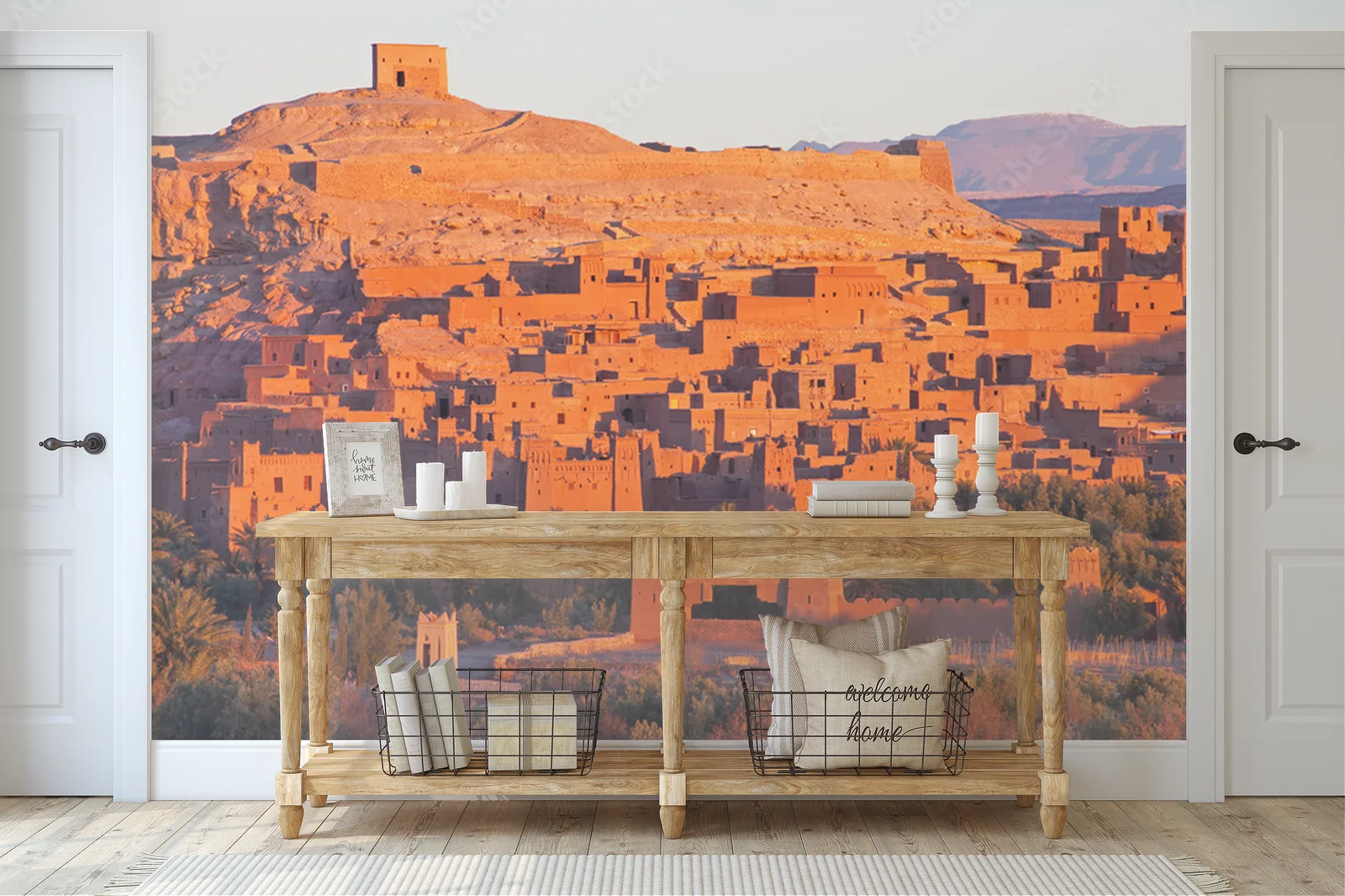 Magiczne światło Ksar Ait-Ben-Haddou o świcie