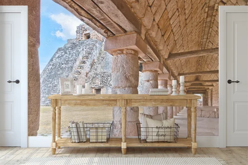 Urok starożytnego miasta Uxmal w Yucatánie