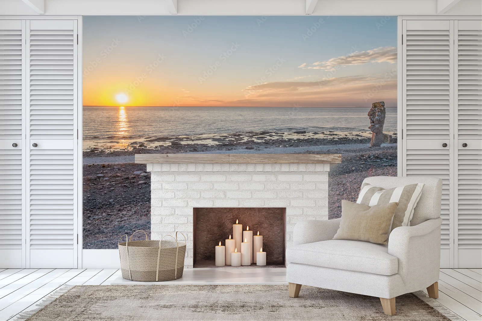 Tranquil Summer Evenings on Faro Island