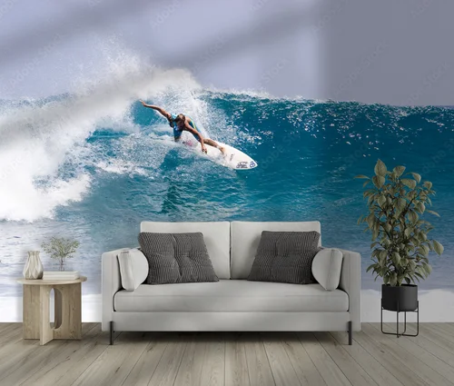 Rajski surfing na Malediwach w niebiańskich barwach