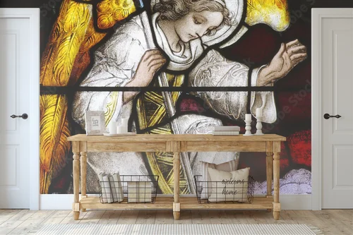 Anielska kompozycja w głębokich odcieniach