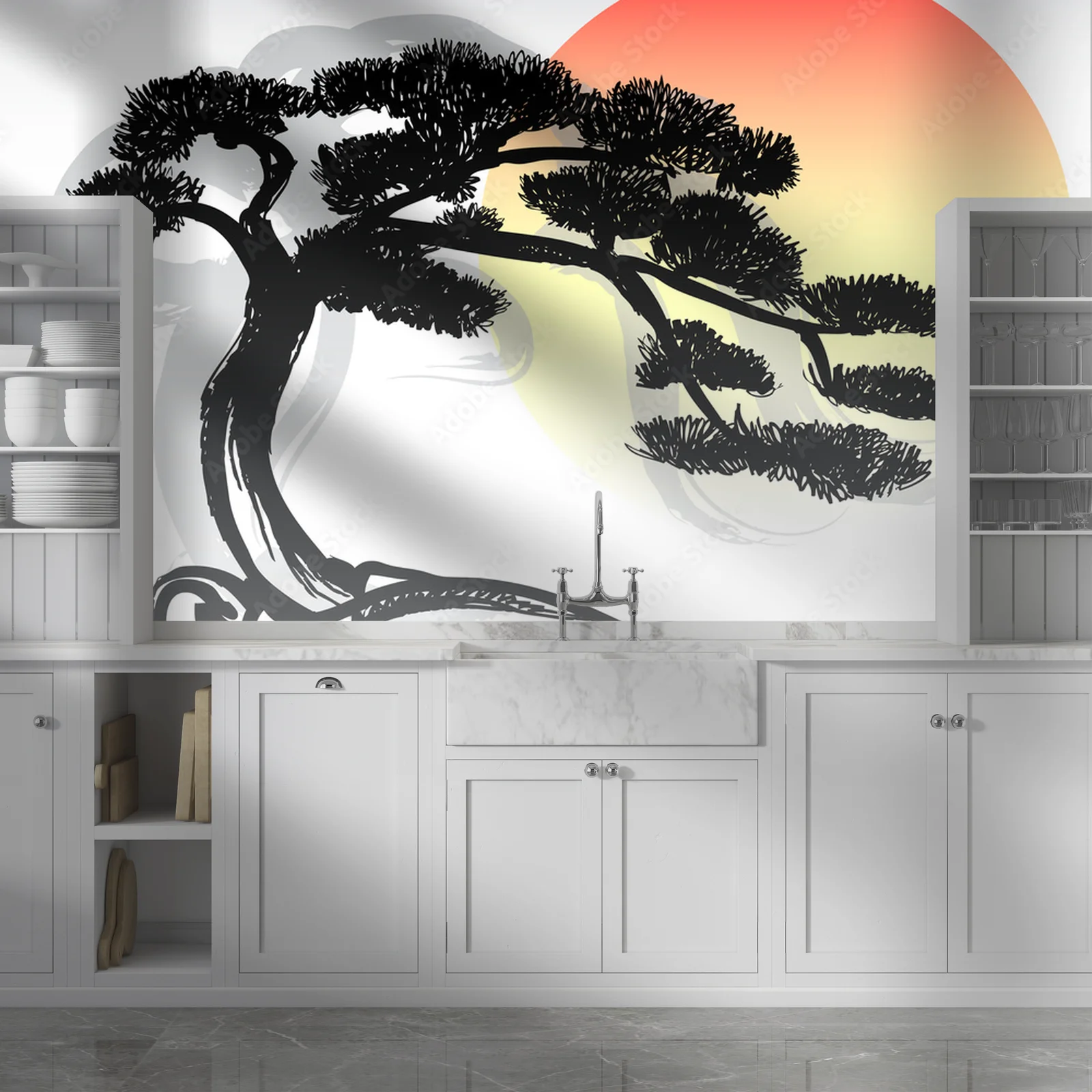 Elegancja bonsai w harmonijnych odcieniach