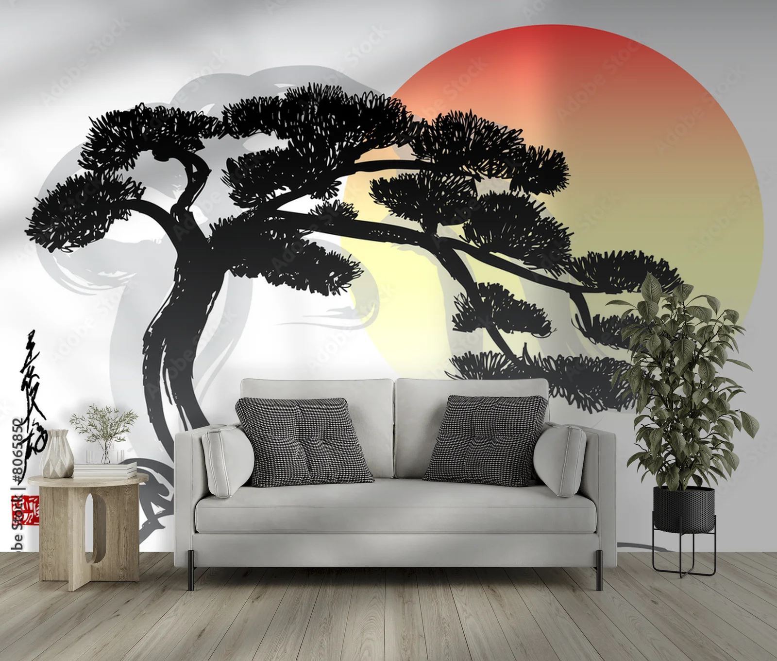 Elegancja bonsai w harmonijnych odcieniach