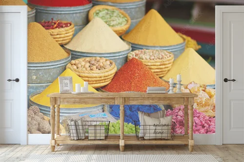 Kolorowe aromaty z marokańskiego targu przypraw