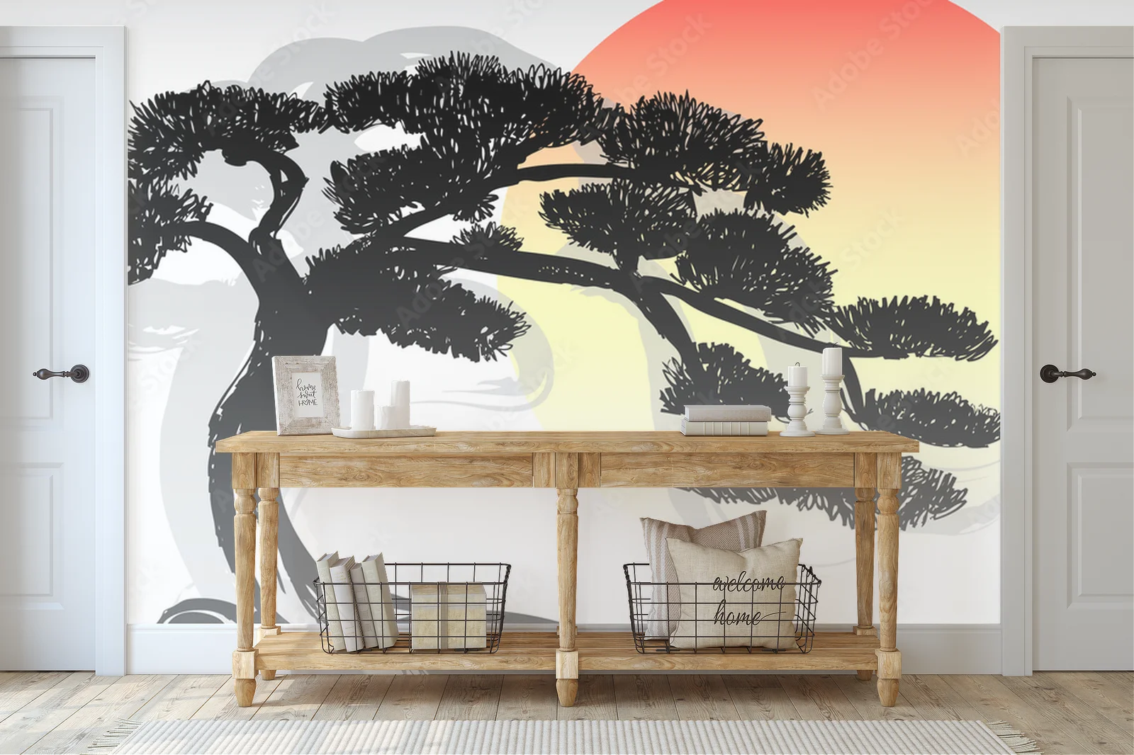 Elegancja bonsai w harmonijnych odcieniach