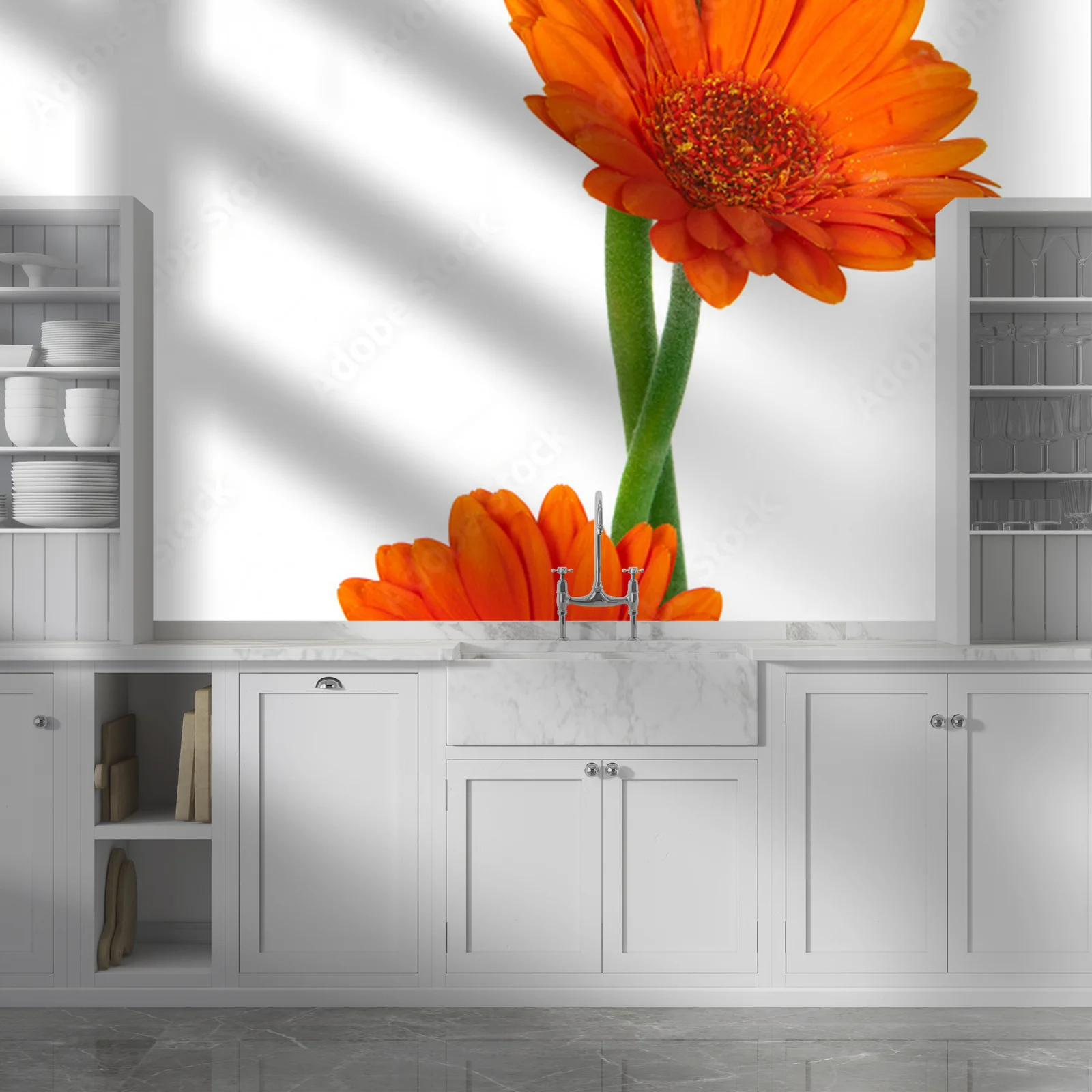Promienna gerbera w odcieniach radości