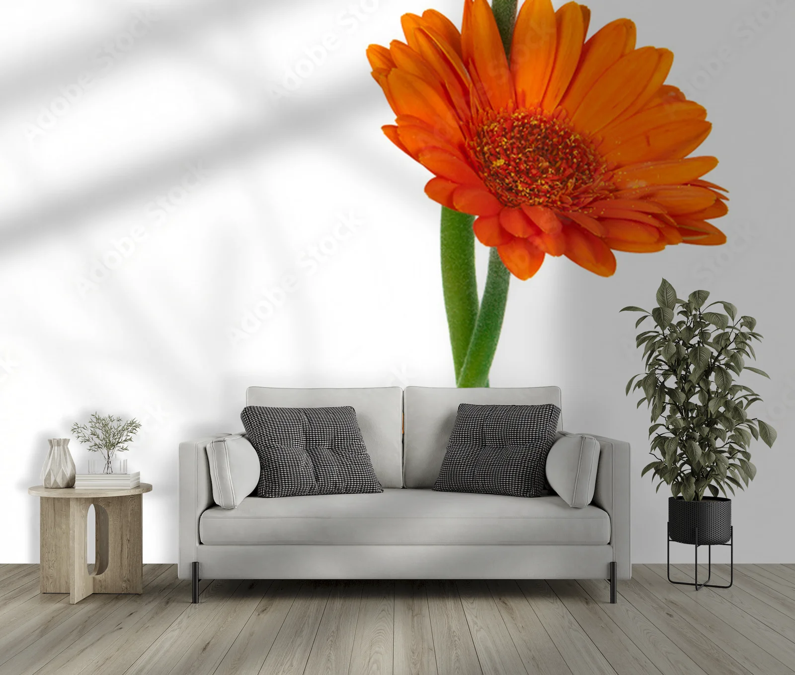 Promienna gerbera w odcieniach radości