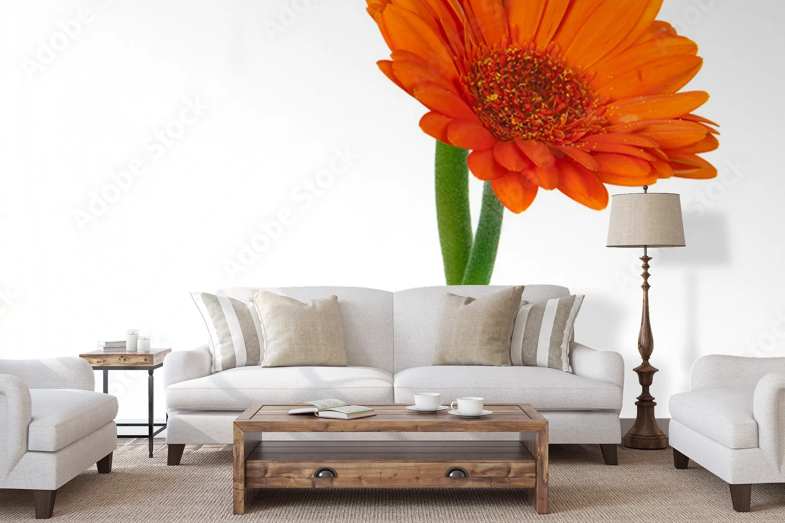 Promienna gerbera w odcieniach radości