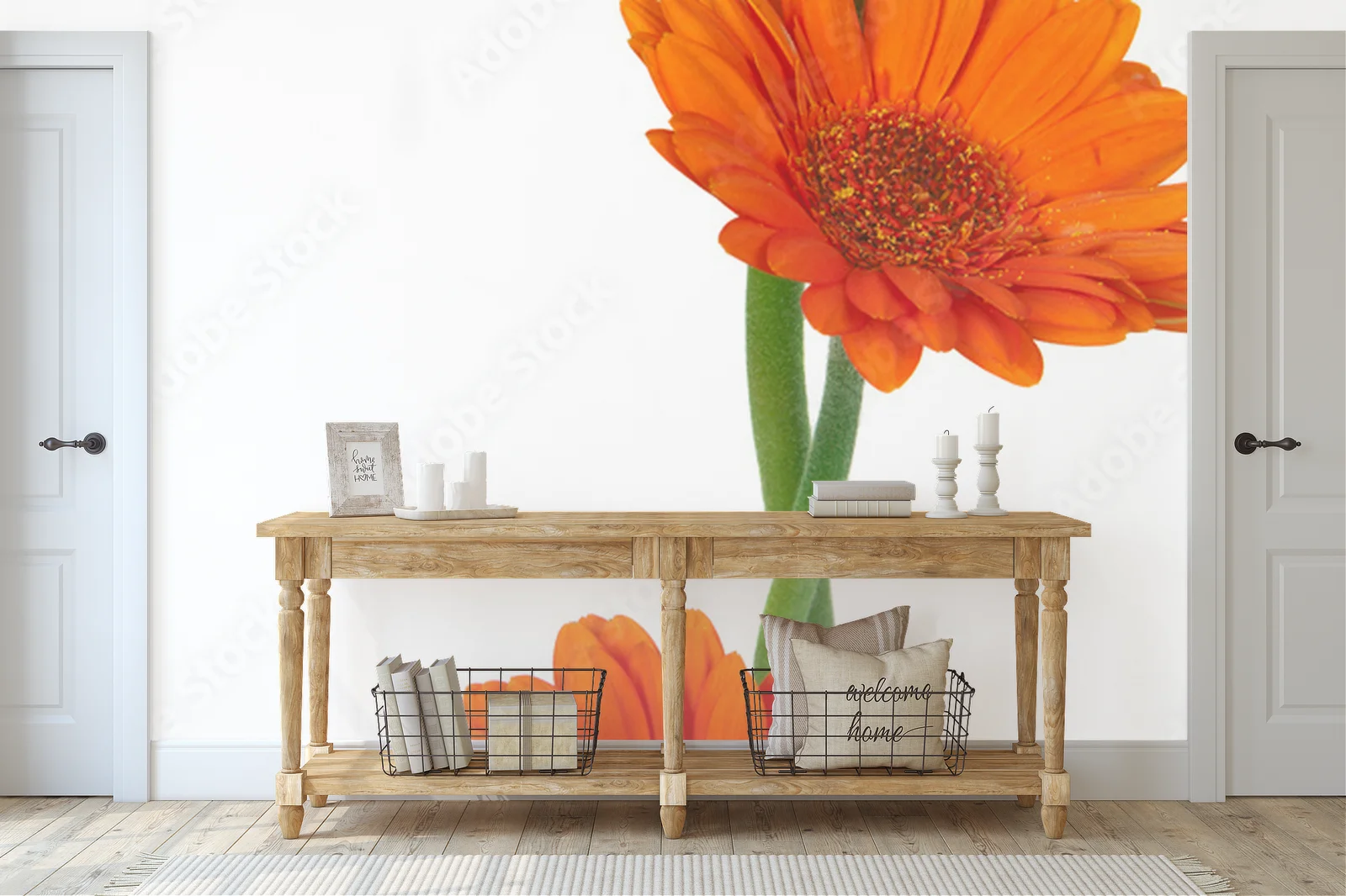 Promienna gerbera w odcieniach radości