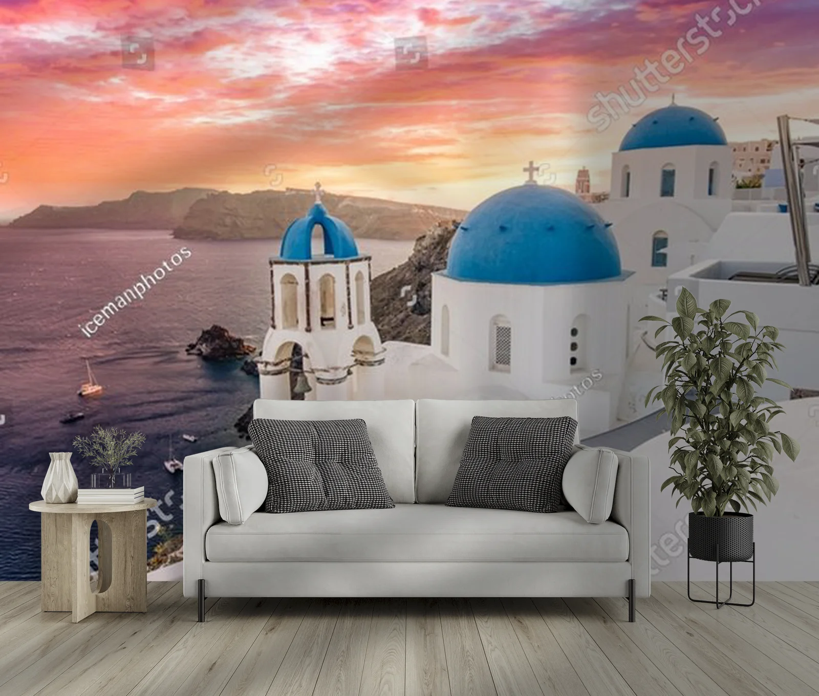 Zachwycające zachody słońca w Oia, Santorini