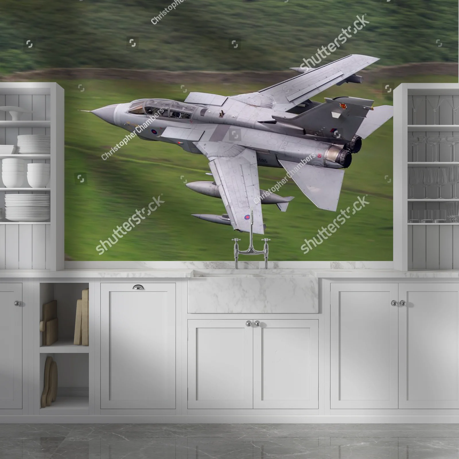 Dramatyczne przeloty Tornado nad Lake District