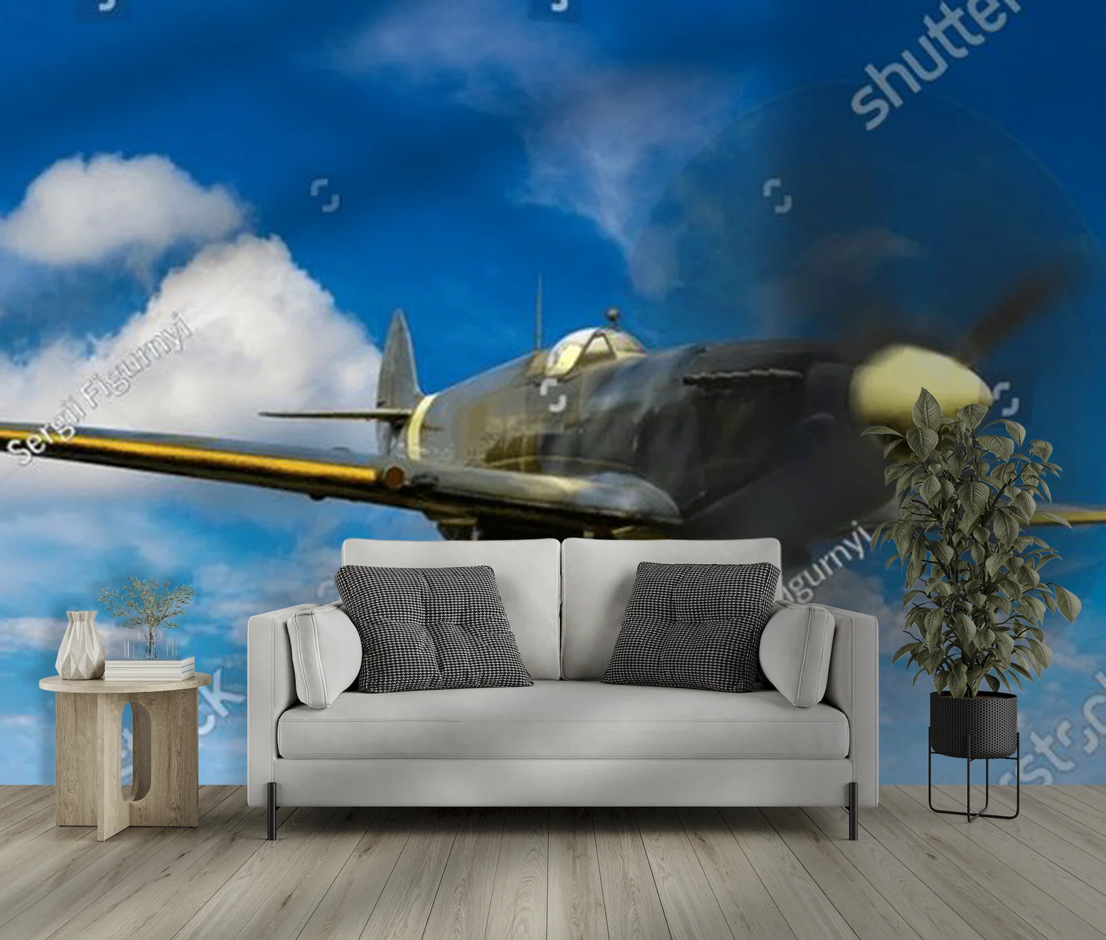 Ikona historii: Spitfire w błękitnym niebie