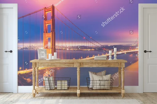 Złociste refleksy nad Zatoką San Francisco